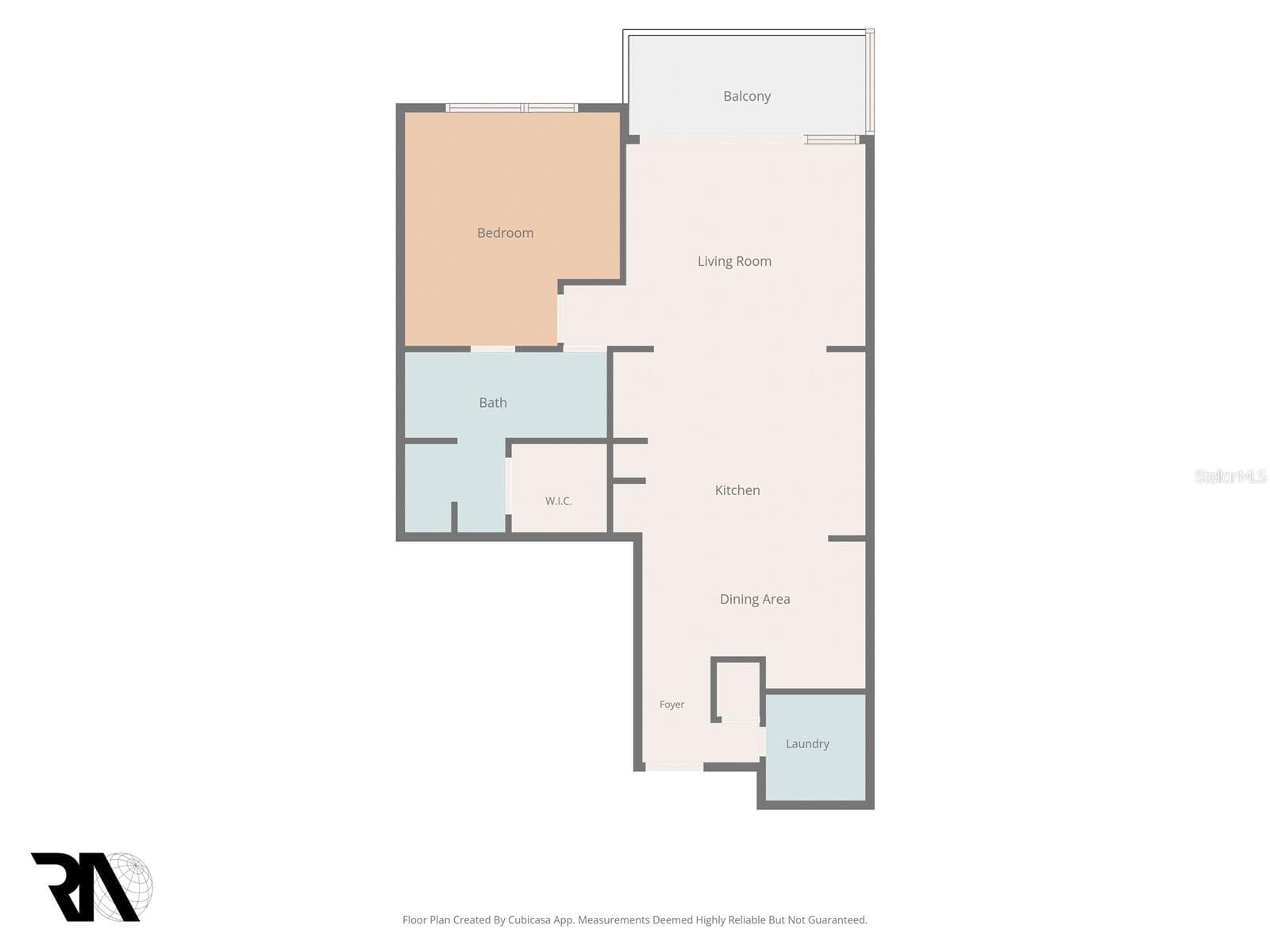Layout - 912 CHANNELSIDE DR #2414, TAMPA