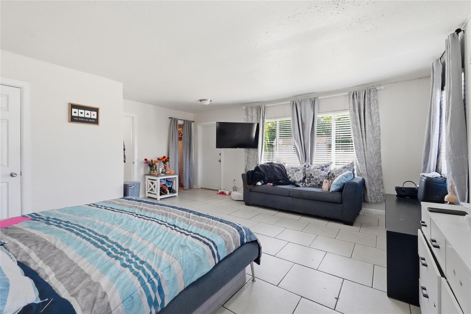 Primary bedroom 2420 with 1/2 bath and laundry - 2418 51ST AVENUE DR W, BRADENTON