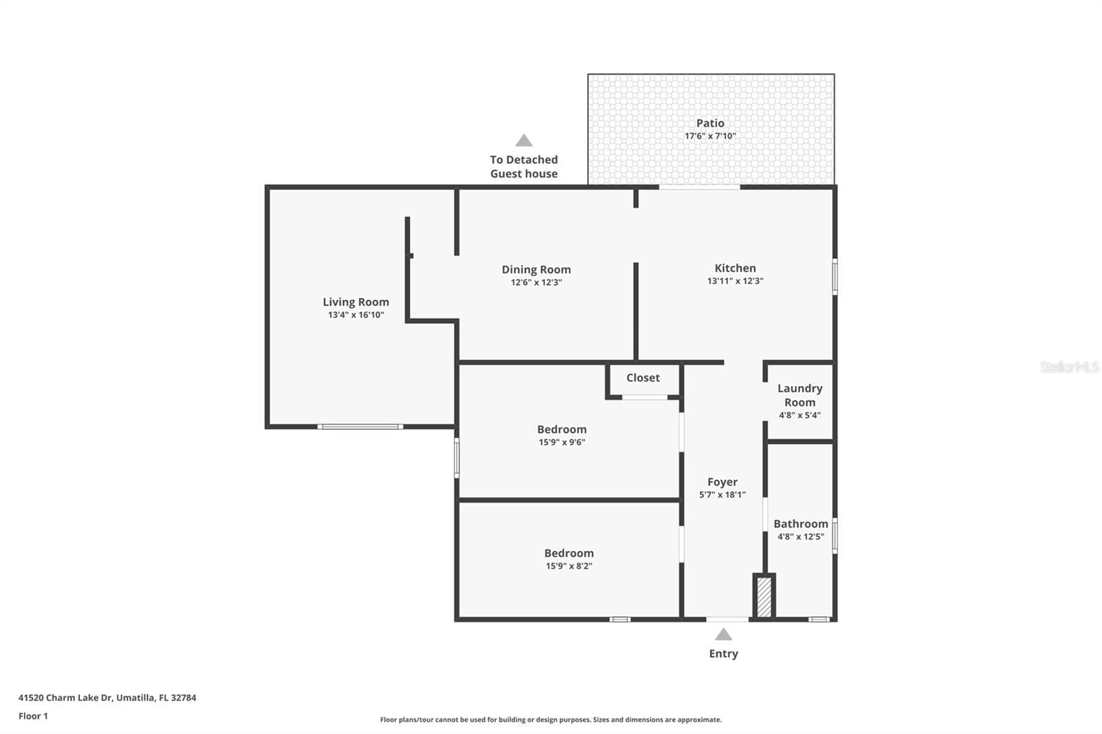 Guest House - 41520 CHARM LAKE DR, UMATILLA