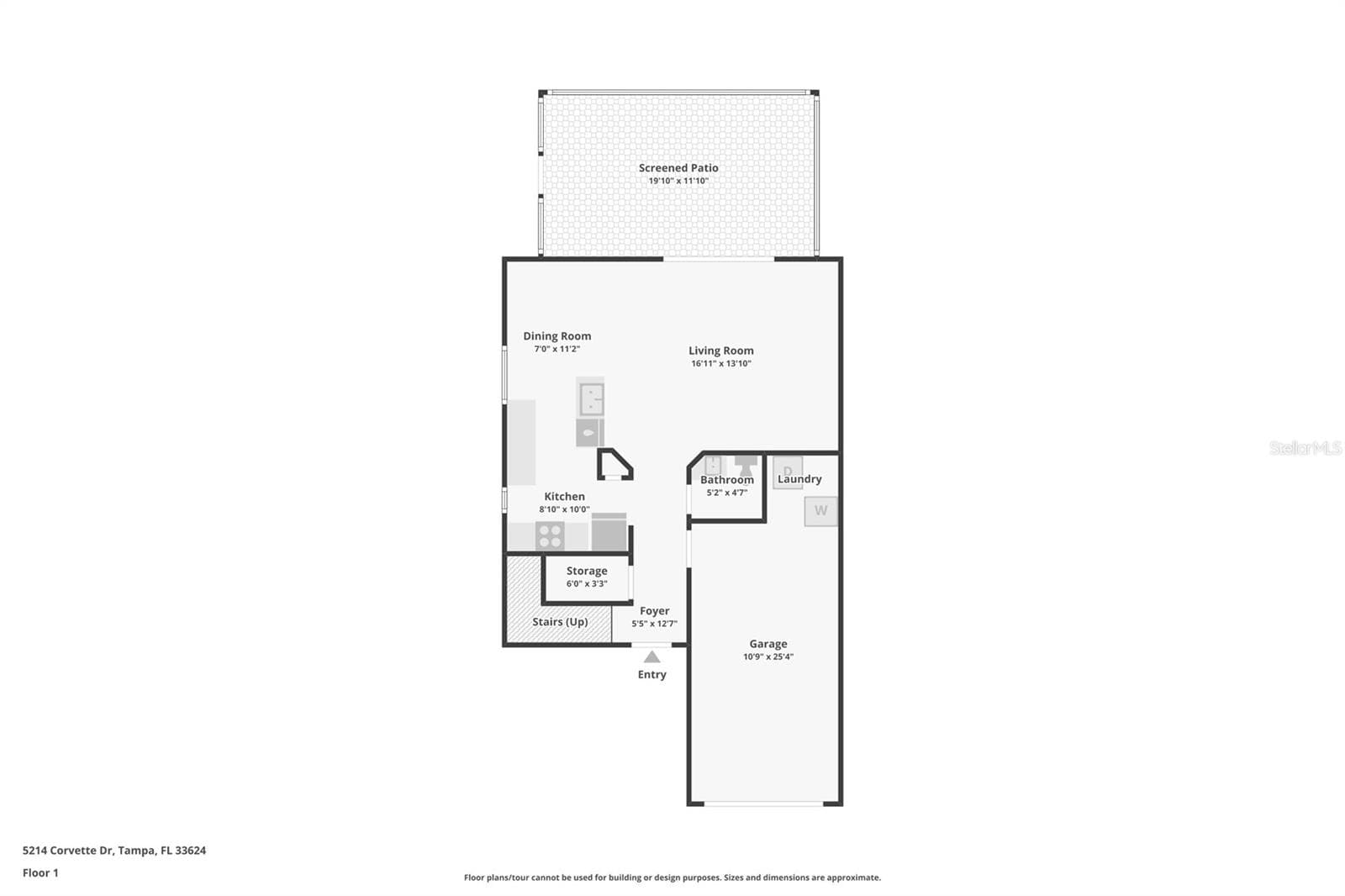 Townhouse at 5214 CORVETTE DR, TAMPA, photo 33 of 34
