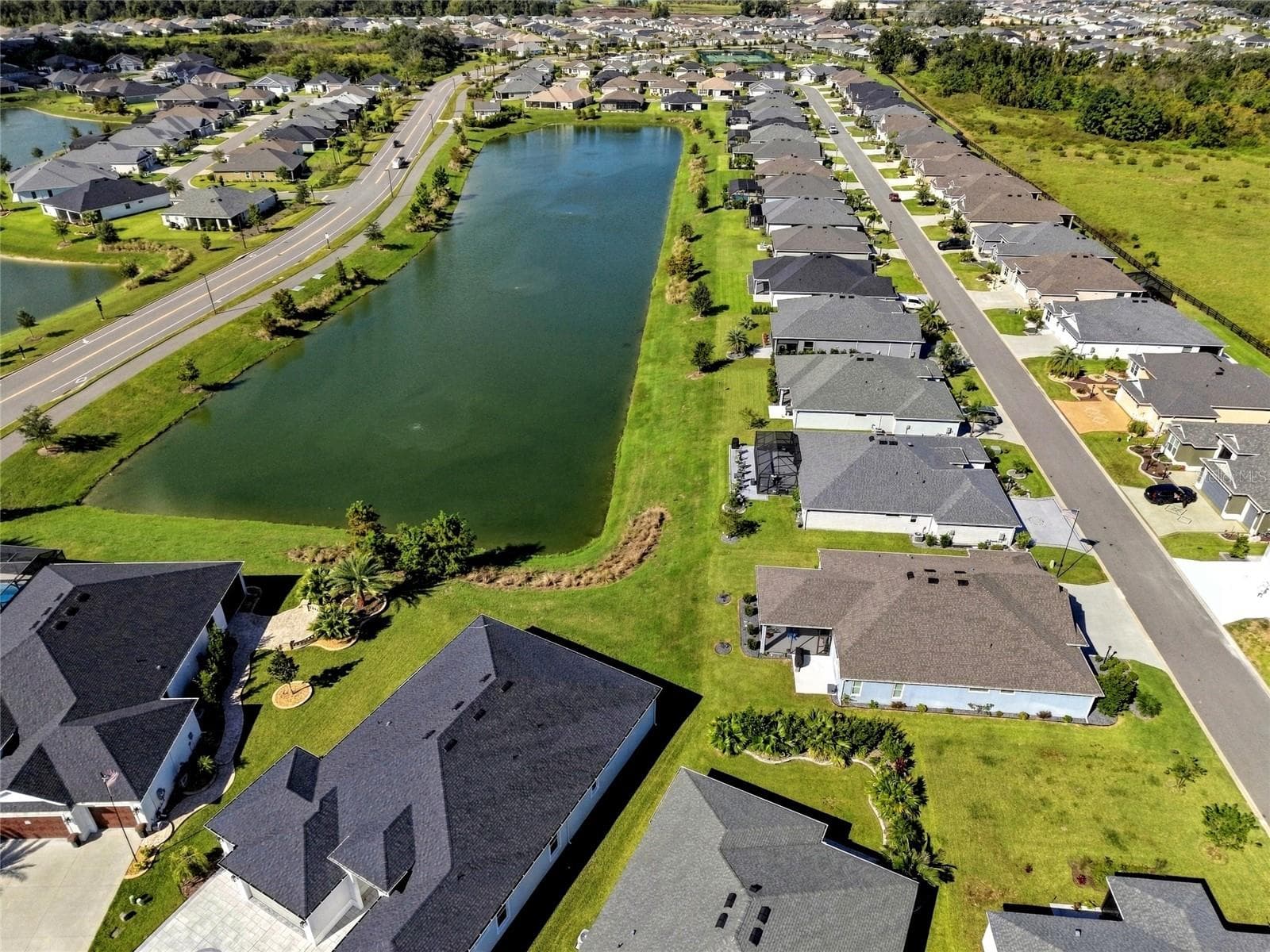 Aerial View - 614 LAKE CREEK CIR, THE VILLAGES
