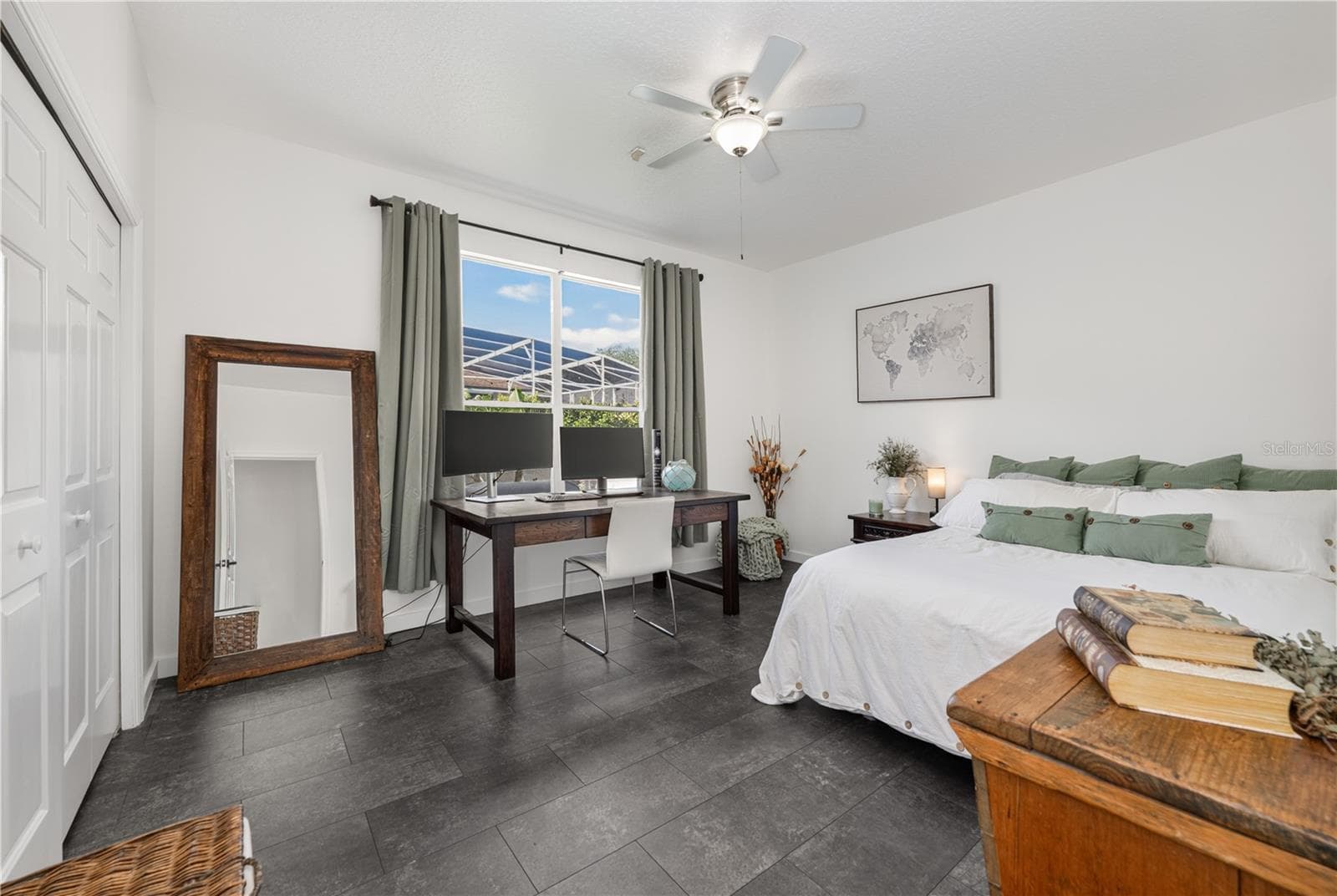 Split bedroom floor plan. - 1854 VISTA ROYALE BLVD, ORLANDO