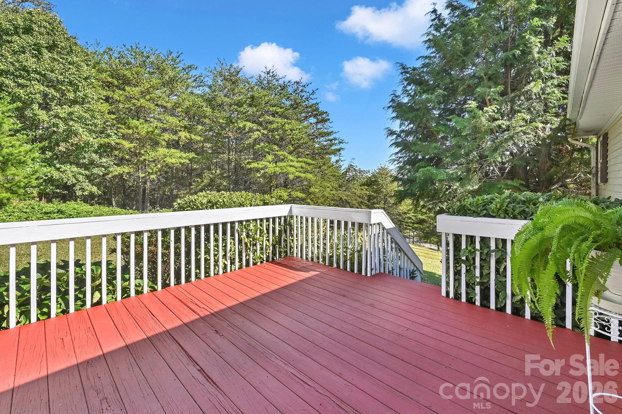Back deck off of Kitchen - 85 Hidden Meadow Drive, Candler