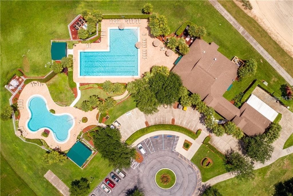 North Clubhouse - Aerial - 4377 SAMBOURNE ST, CLERMONT