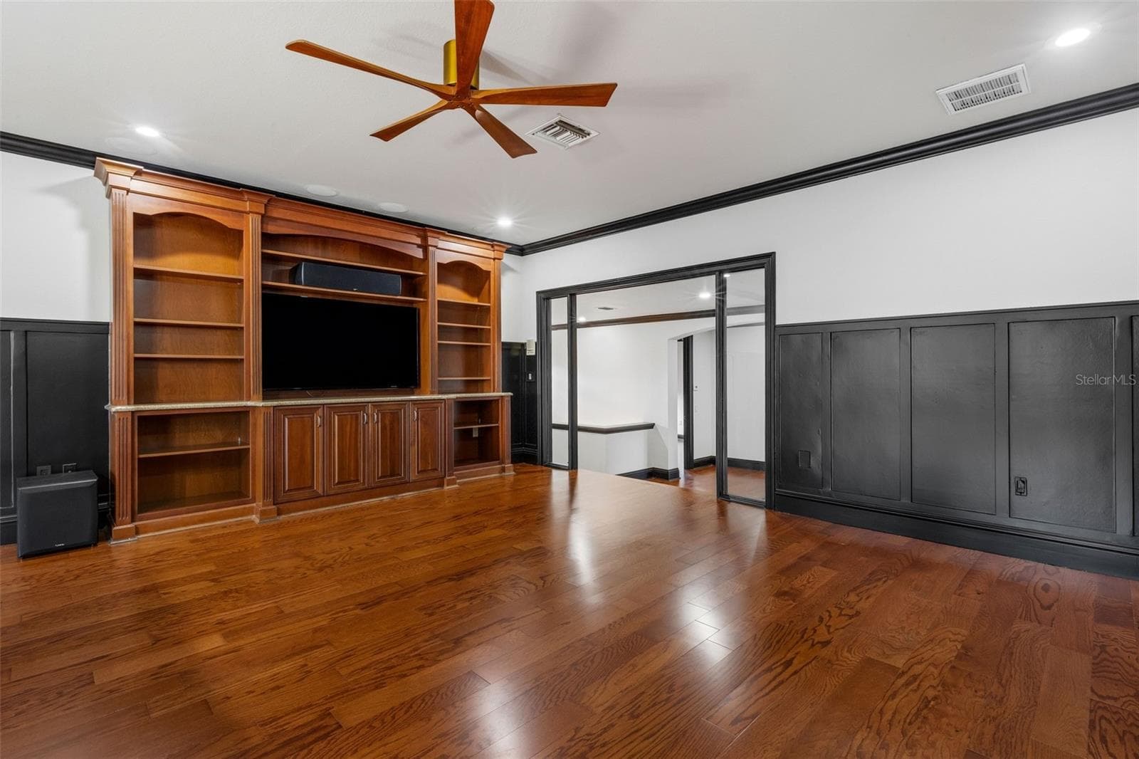 Even with the pool table there is still space for large scale seating groups. - 2734 BELLERIVE DR, LAKELAND