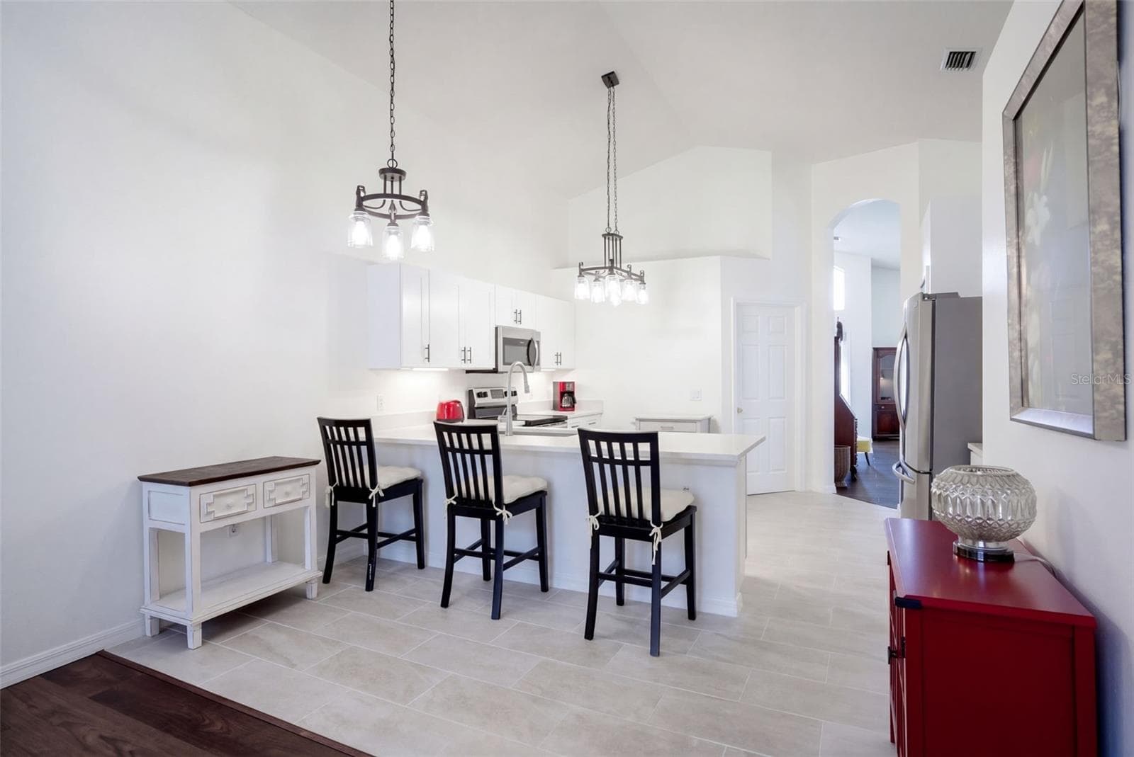 Kitchen Overlooking 2nd Living Area - 4601 FORMBY CT, KISSIMMEE
