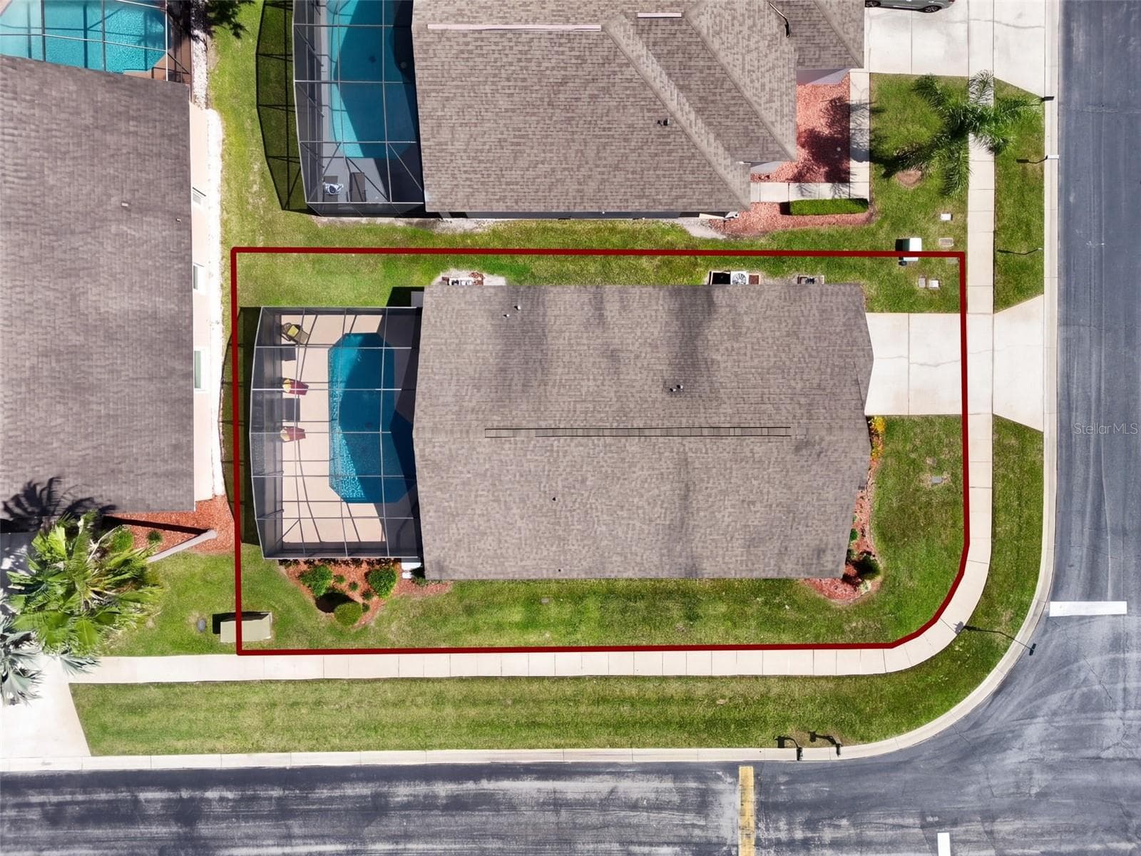 Aerial Views - 4601 FORMBY CT, KISSIMMEE