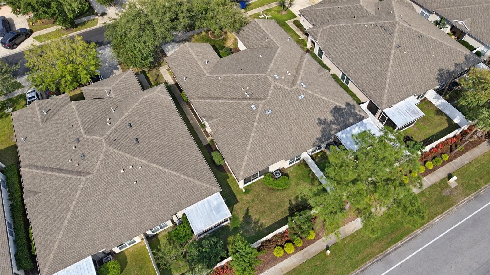 Aerial Backyard View - 31421 SHAKER CIR, WESLEY CHAPEL