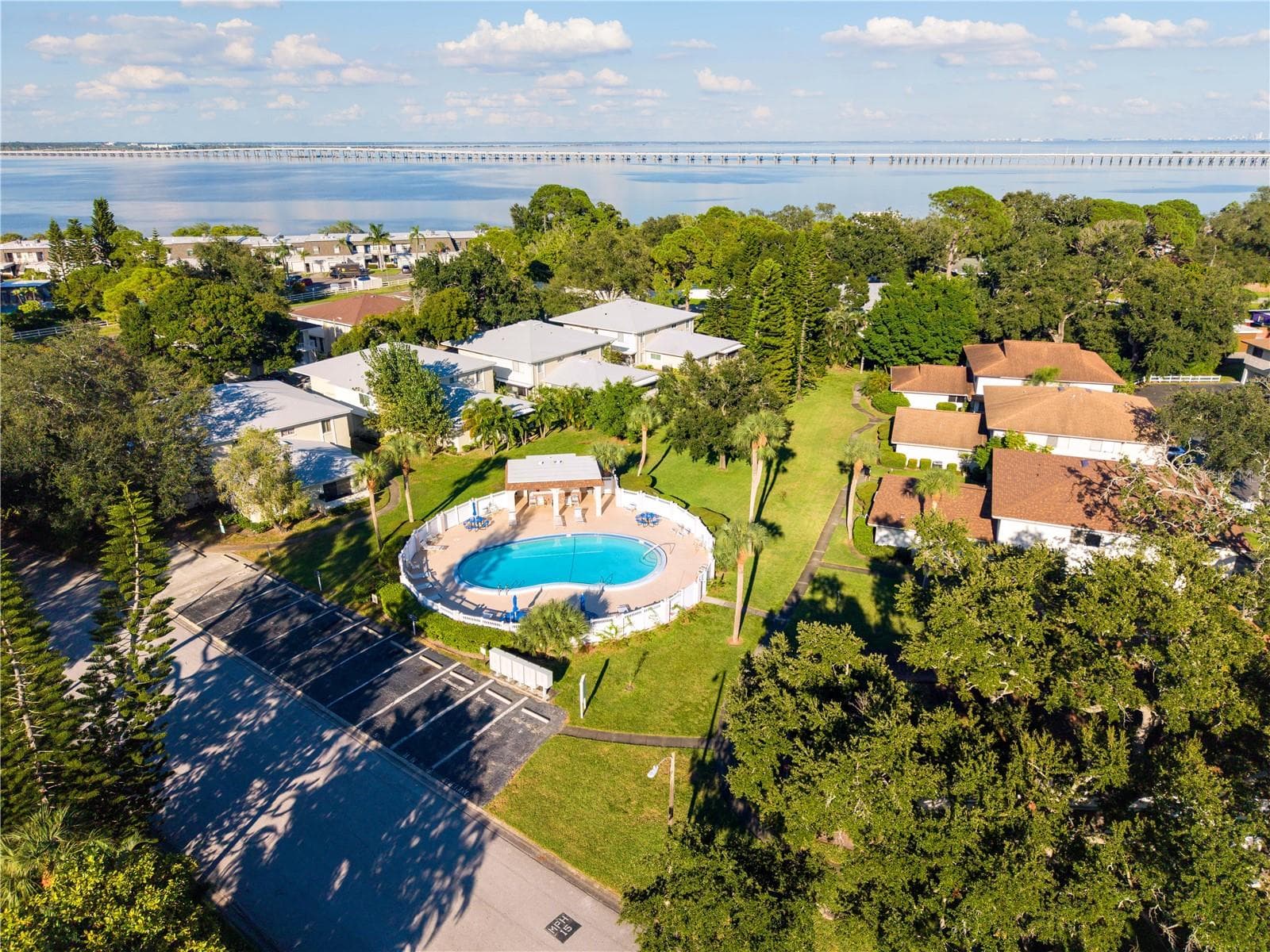 Condo Pool. - 1828 BOUGH AVE #3, CLEARWATER