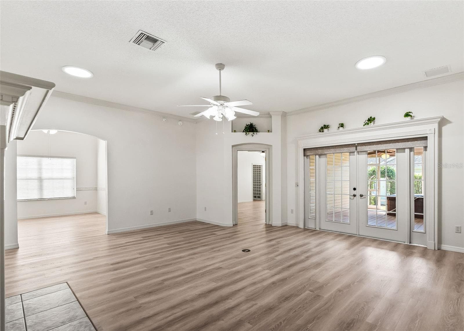 Living Area Facing Towards Primary Bedroom. - 2762 MORVEN PARK WAY, THE VILLAGES
