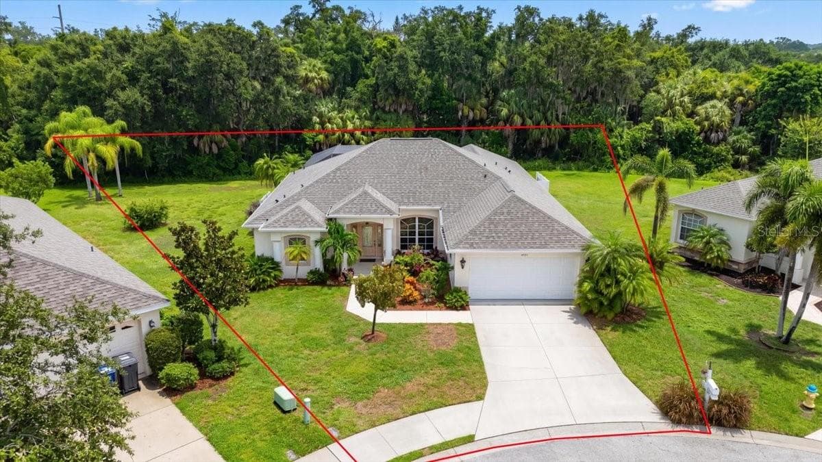 Aerial view - 3331 45TH AVE E, BRADENTON
