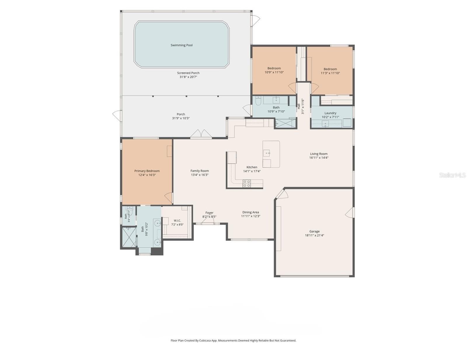 Floor Plan - 8185 SPANISH OAK DR, SPRING HILL