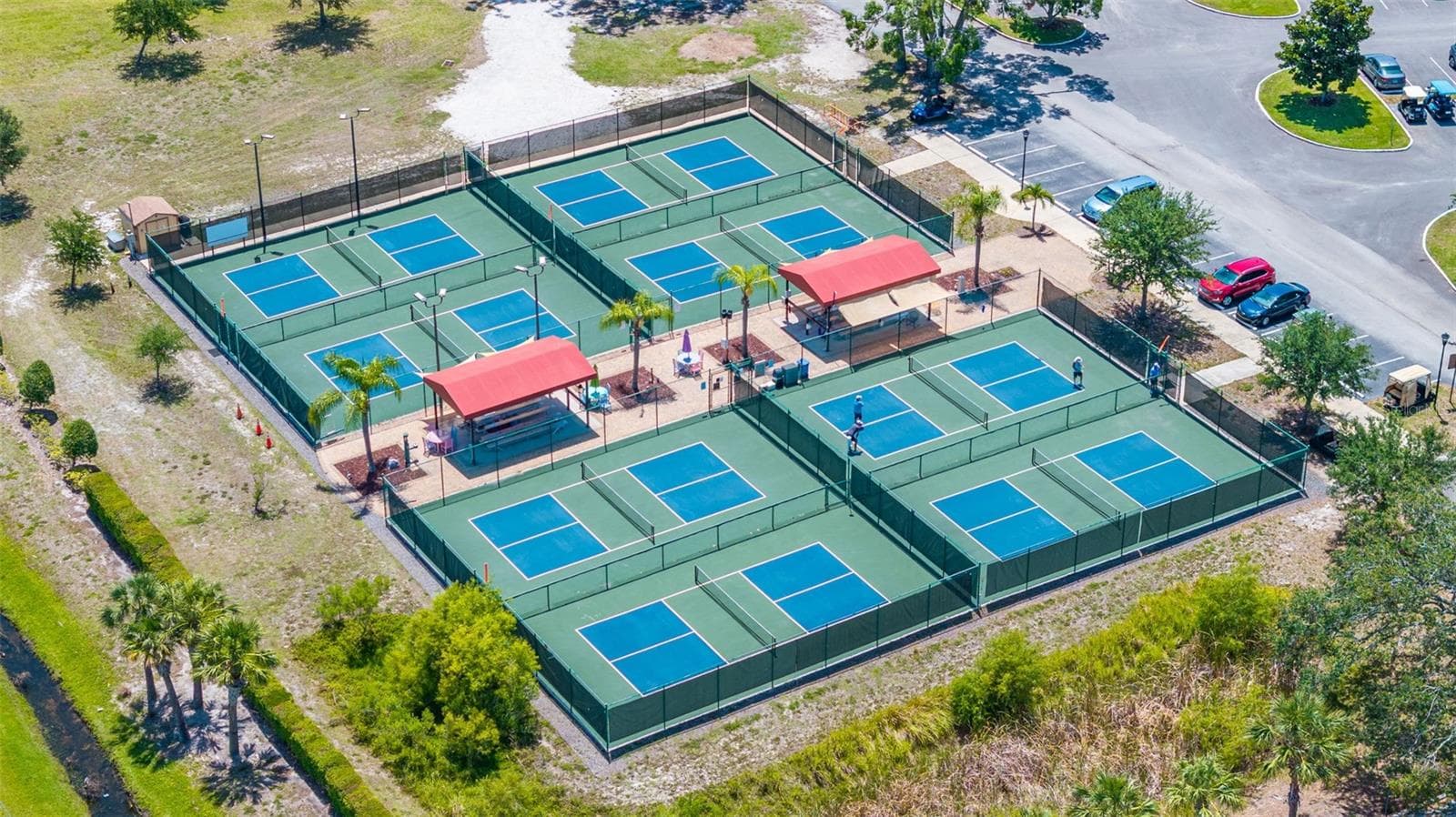 8 of 12 Pickleball Courts - 1229 HUNTINGTON GREENS DR #12, SUN CITY CENTER