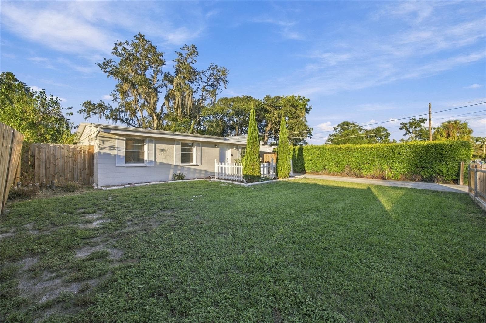 Backyard - 1906 E 98TH AVE, TAMPA