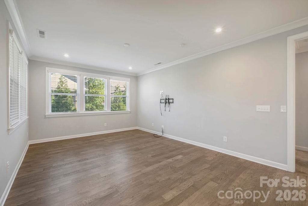 Living Room open to Kitchen - 3232 Marchers Trace Drive, Mint Hill
