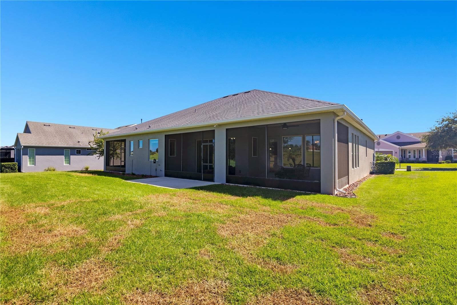 Back of Home - 103 BALMY COAST RD, GROVELAND