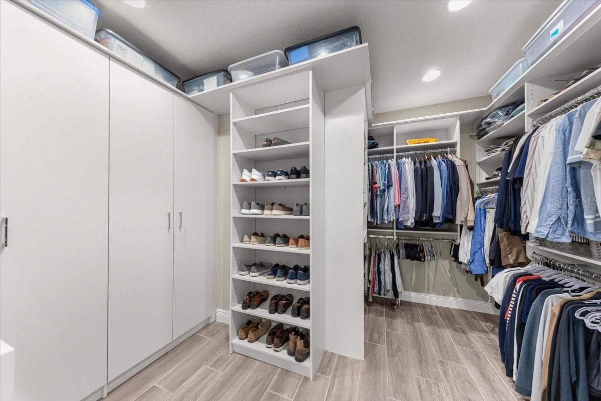 Primary Custom Walk-In Closet - 5179 NW 35TH LANE RD, OCALA