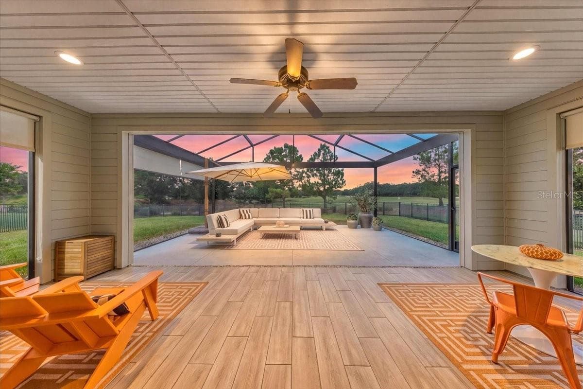 Large Screened Indoor/Outdoor Living Area - 5179 NW 35TH LANE RD, OCALA