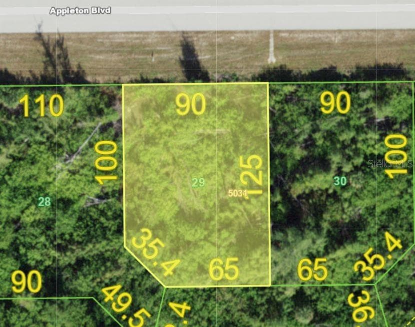 Land at 15615 APPLETON BLVD, PORT CHARLOTTE, photo 3 of 20