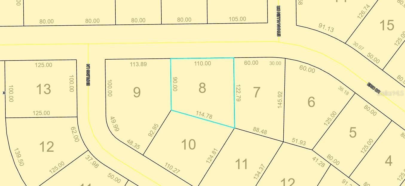 Land at 21 ERIC DR, PALM COAST, photo 2 of 3