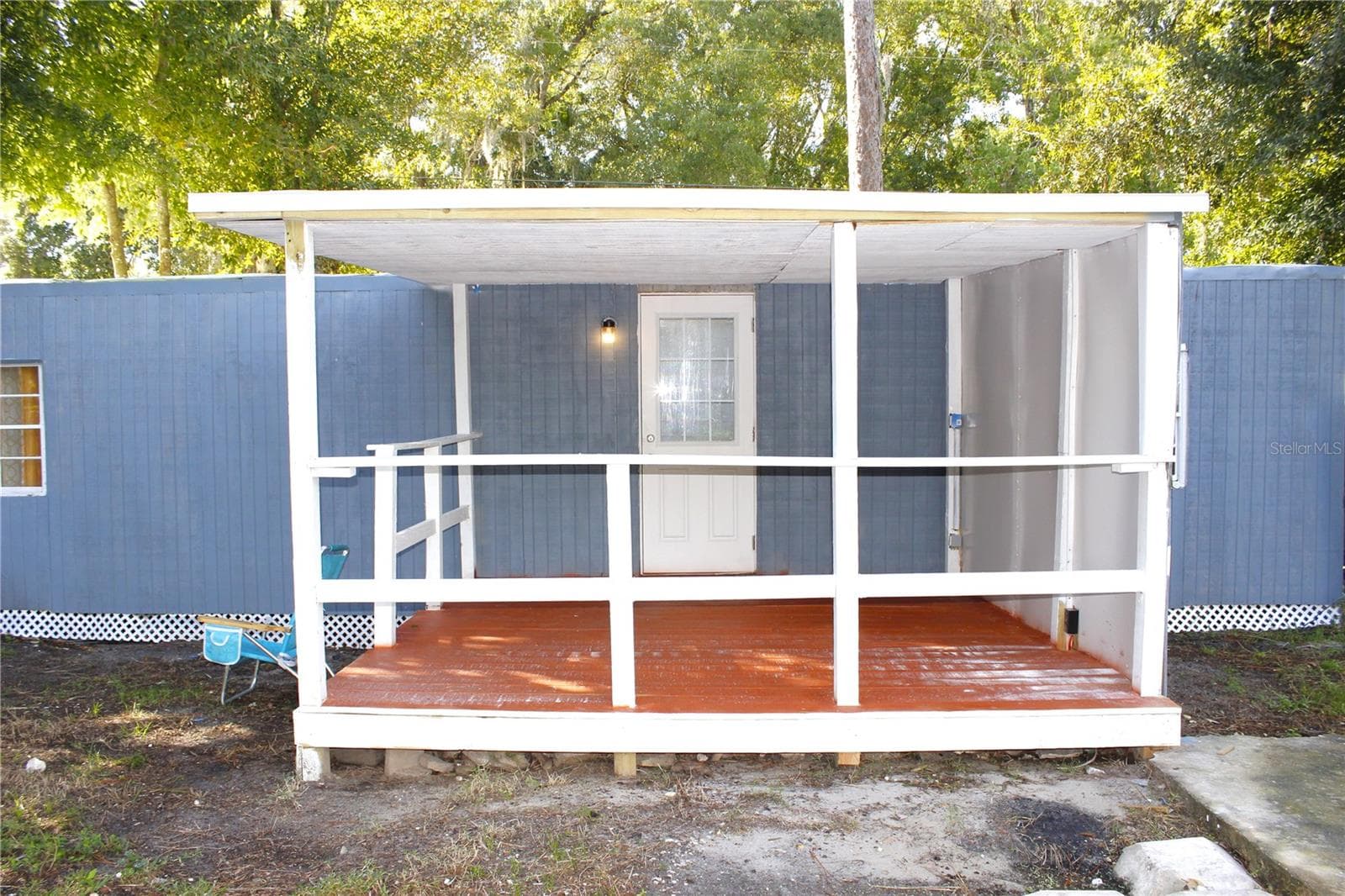 BACK DECK FROM HALL - 6905 AZLEE AVE, NEW PORT RICHEY