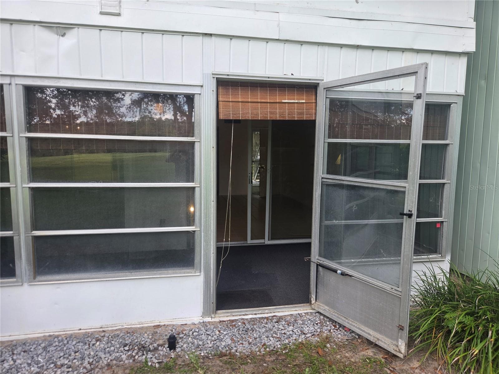 Back door of Lanai - 610 MIDWAY DR #A, OCALA
