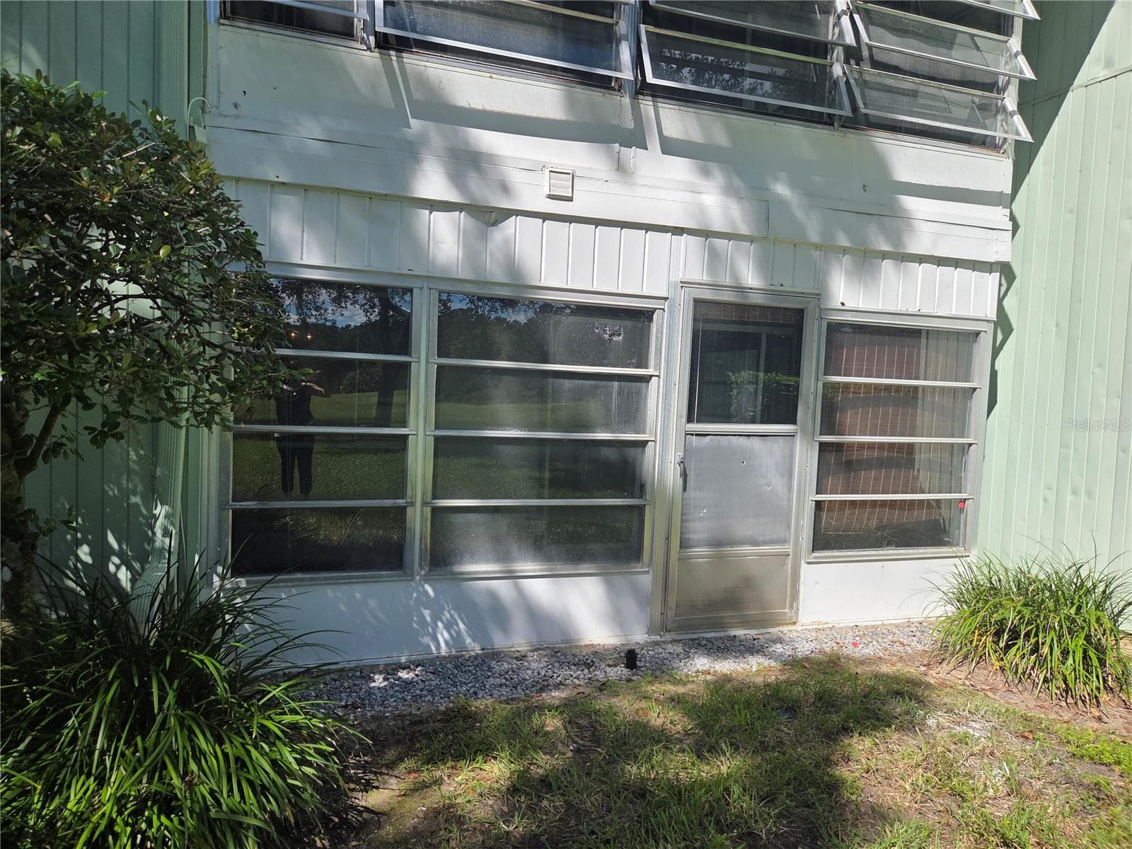 Back door, Lanai - 610 MIDWAY DR #A, OCALA