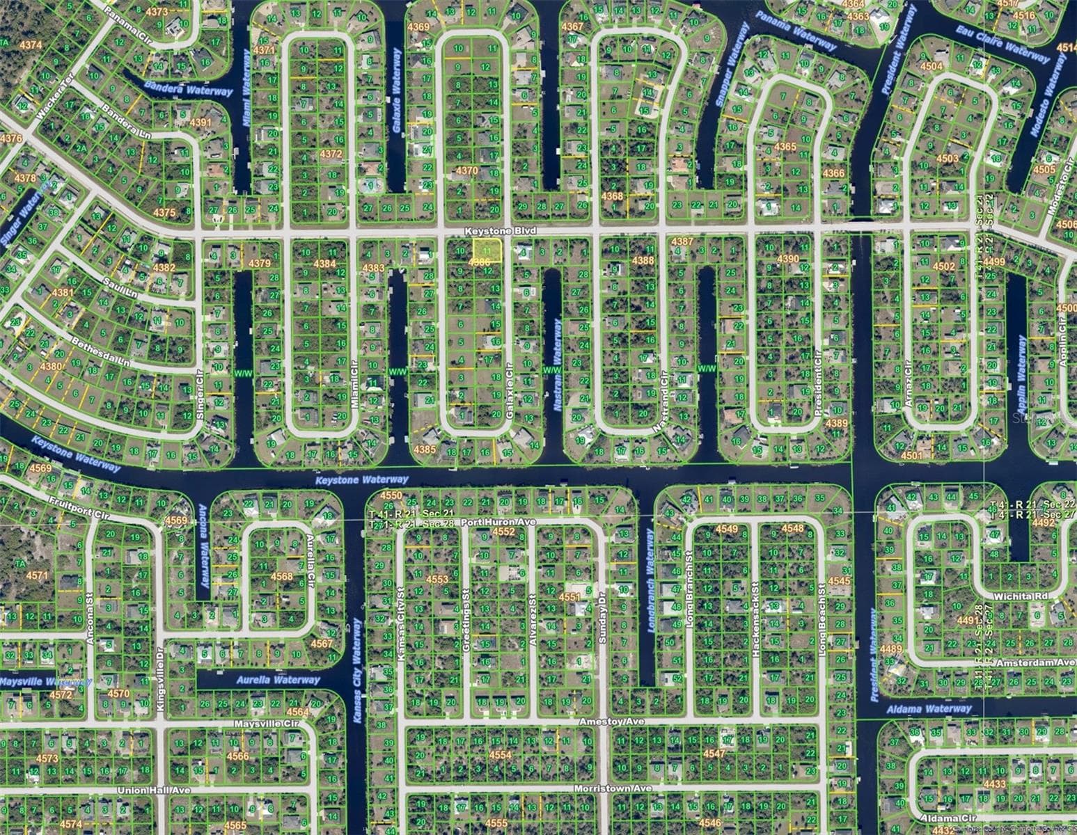 Land at 9477 GALAXIE CIR, PORT CHARLOTTE, photo 4 of 6