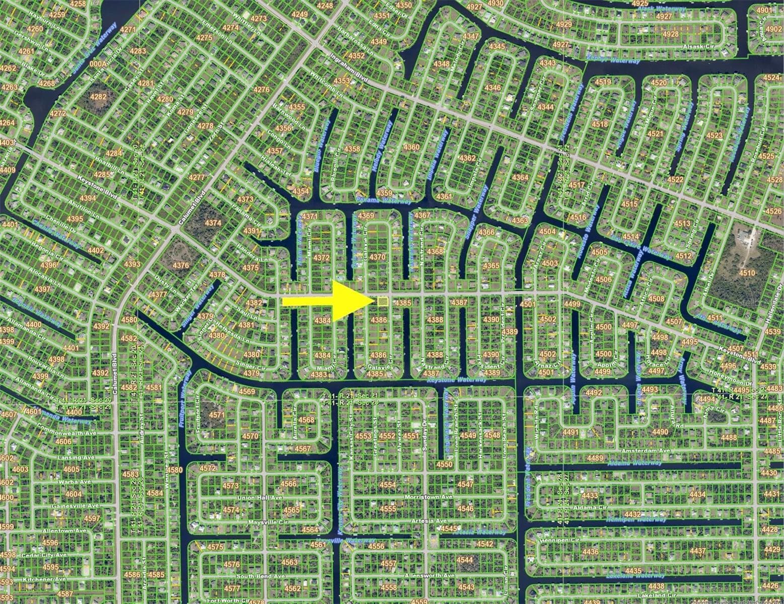 Land at 9477 GALAXIE CIR, PORT CHARLOTTE, photo 5 of 6