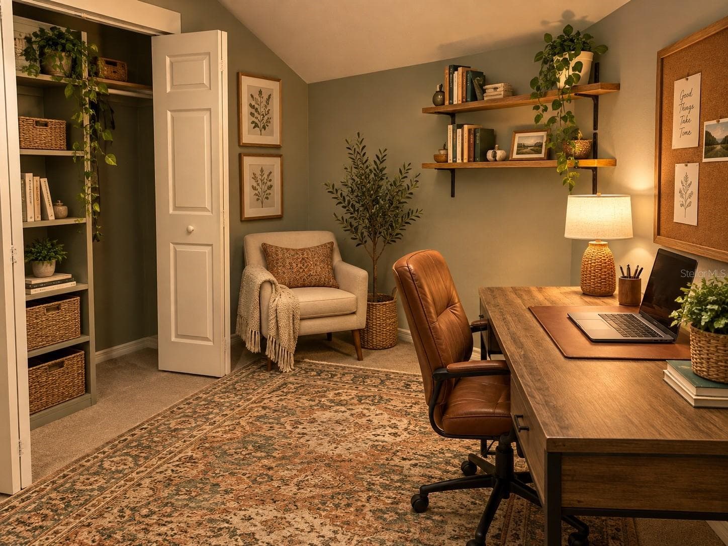 4th bedroom virtual staged - 402 DATE PALM CT NE, ST PETERSBURG