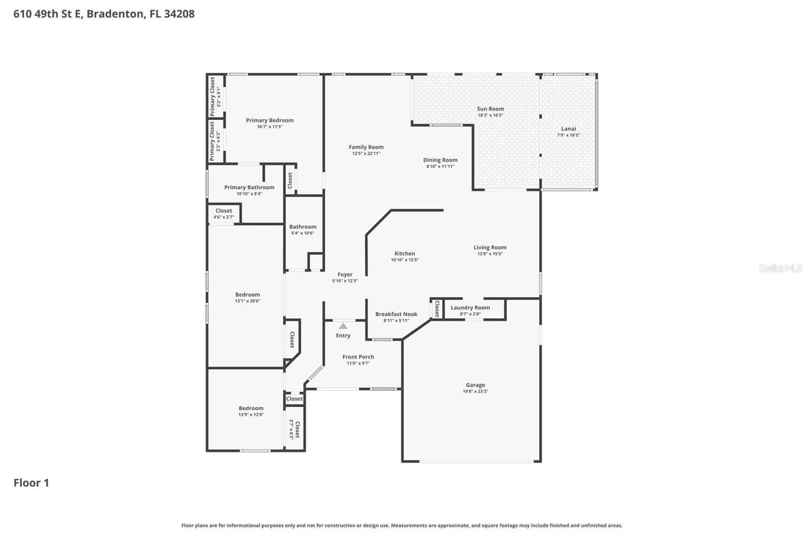 Single Family Residence at 610 49TH ST E, BRADENTON, photo 21 of 21