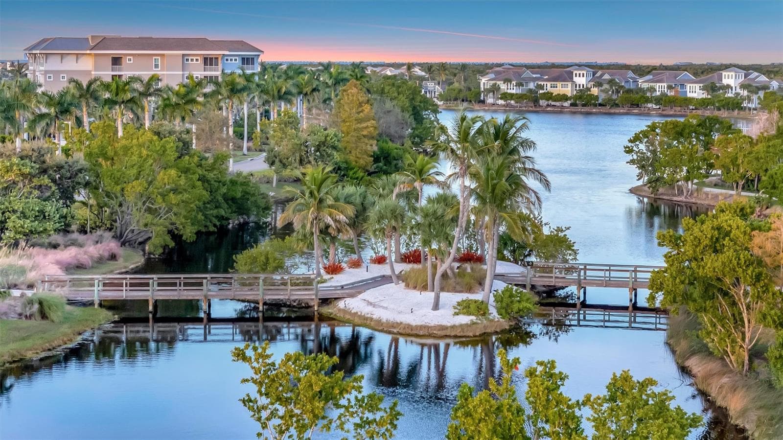 Enjoy two miles of scenic walking trails, perfect for getting outdoors and taking in the natural beauty of the community. - 291 COMPASS POINT DR #201, BRADENTON