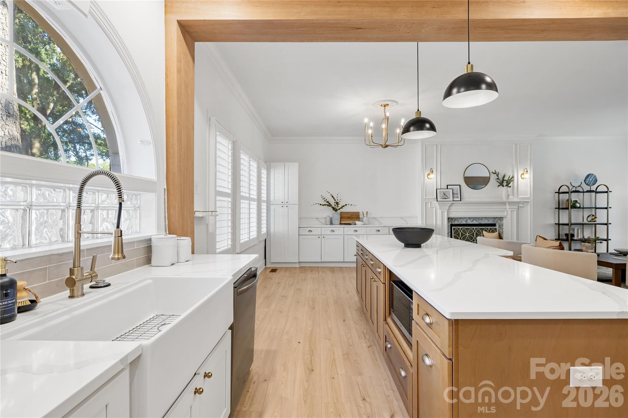 Generous counter space and cabinetry make this kitchen as functional as it is beautiful. - 4341 Old Saybrook Court, Charlotte