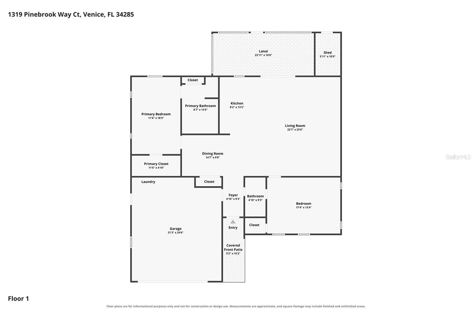 Single Family Residence at 1319 PINEBROOK WAY CT, VENICE, photo 3 of 56