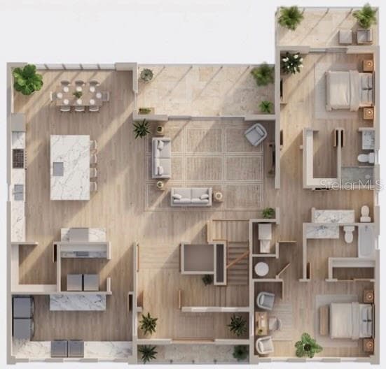 First Floor Floorplan - 2308 PALMA SOLA BLVD, BRADENTON