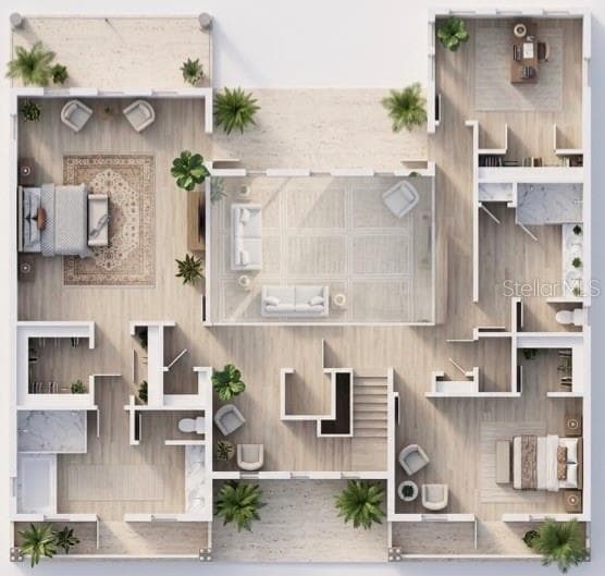 Second Floor Floorplan - 2308 PALMA SOLA BLVD, BRADENTON
