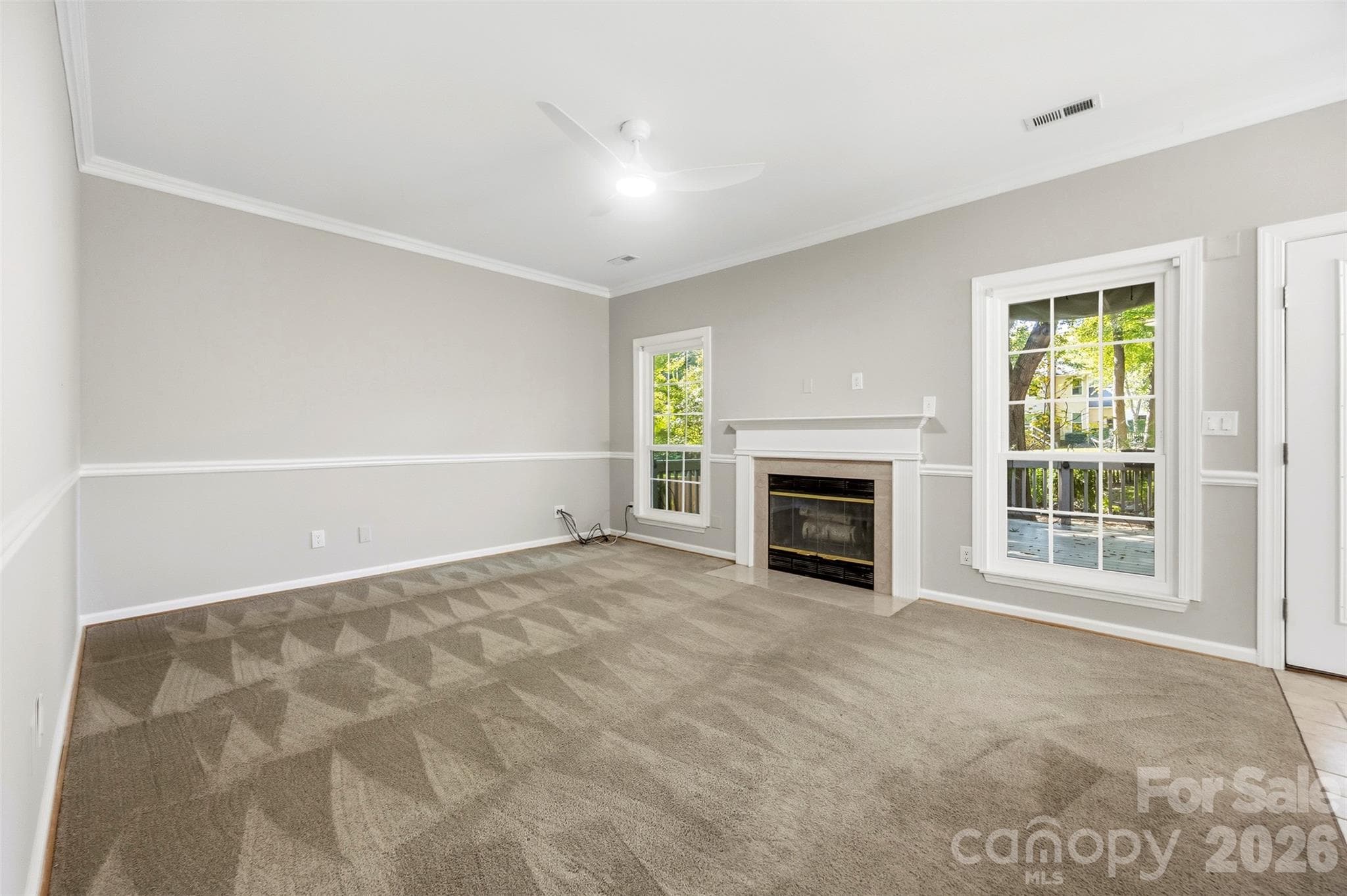 Living room - 9014 Pickering Grove Lane, Charlotte