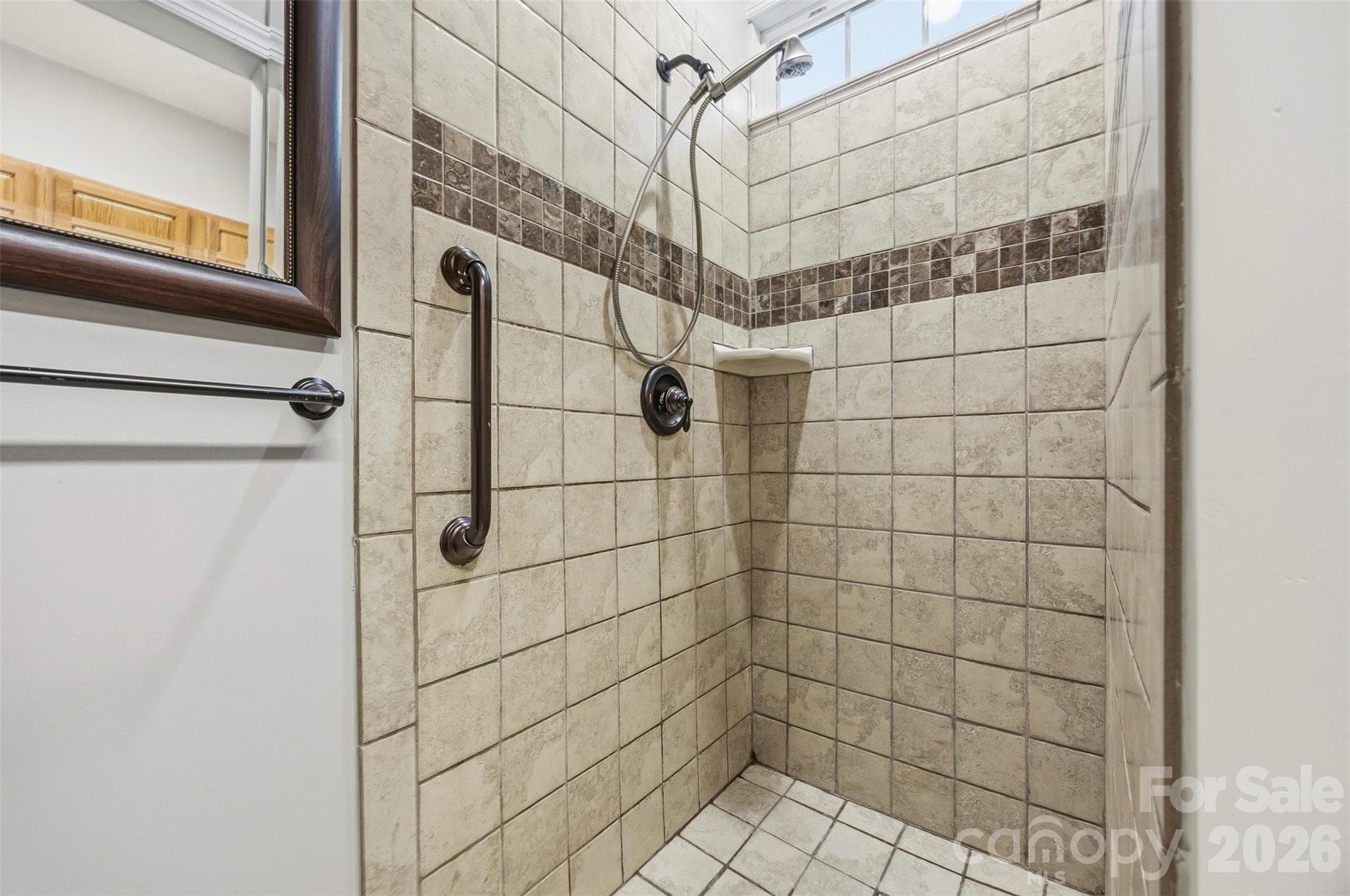 Shower room (quarter bath on main level) - 9014 Pickering Grove Lane, Charlotte