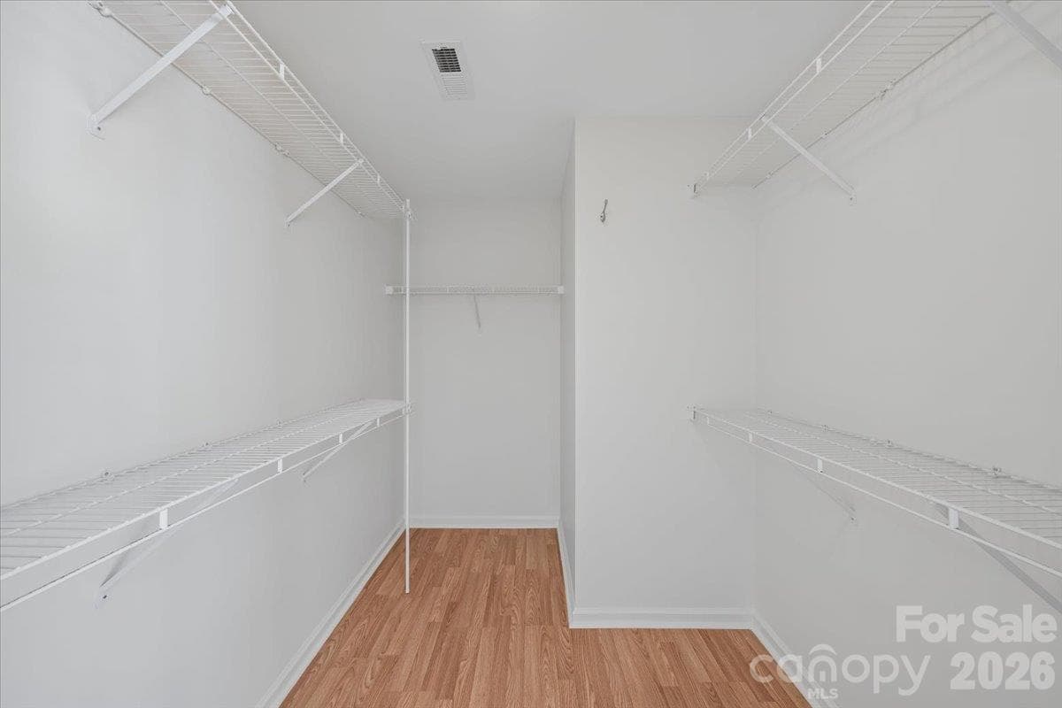 Primary Closet - 9214 Culcairn Road, Huntersville
