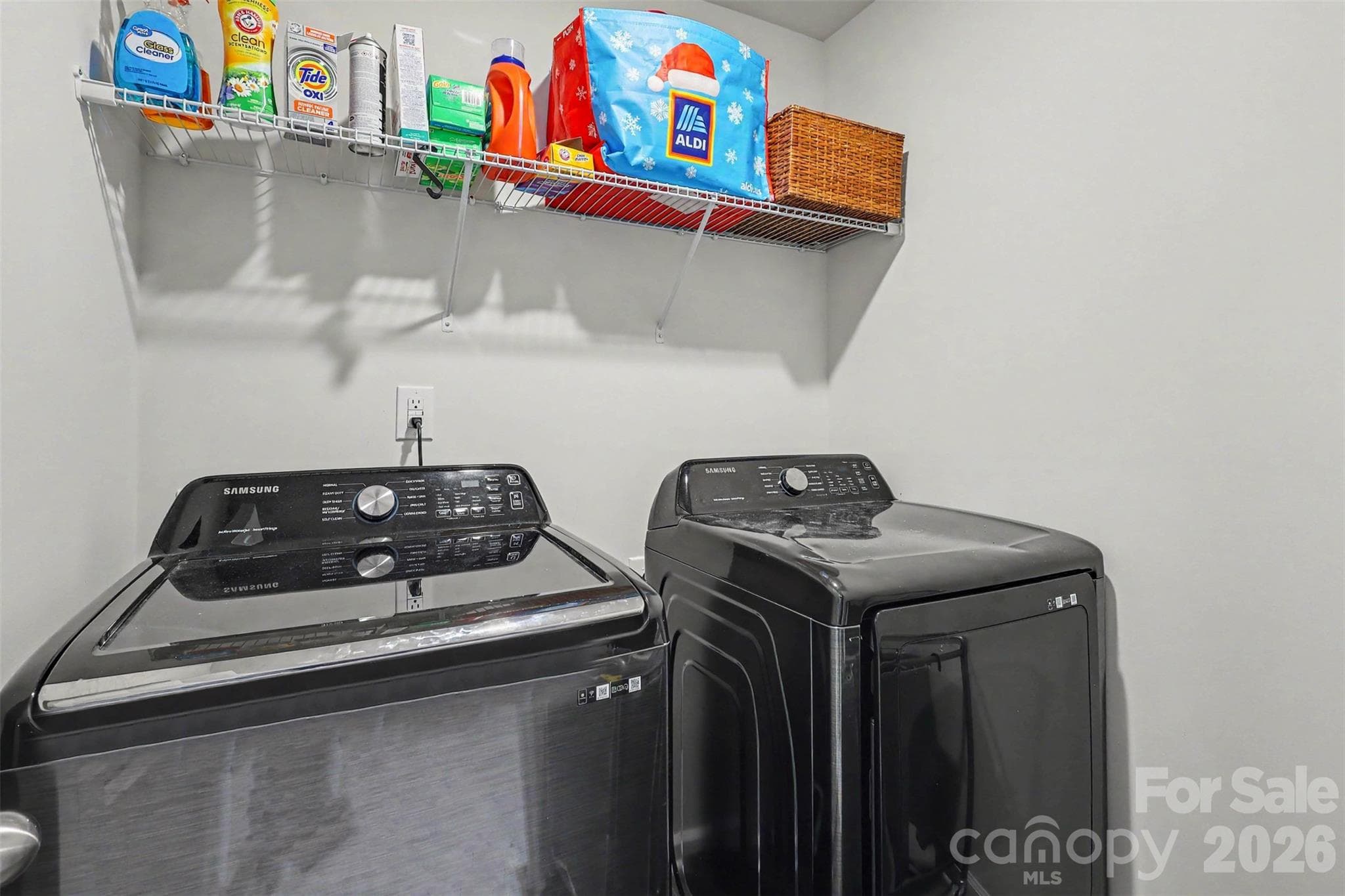 laundry room located up stairs - 149 Catawba Walk Way, Statesville