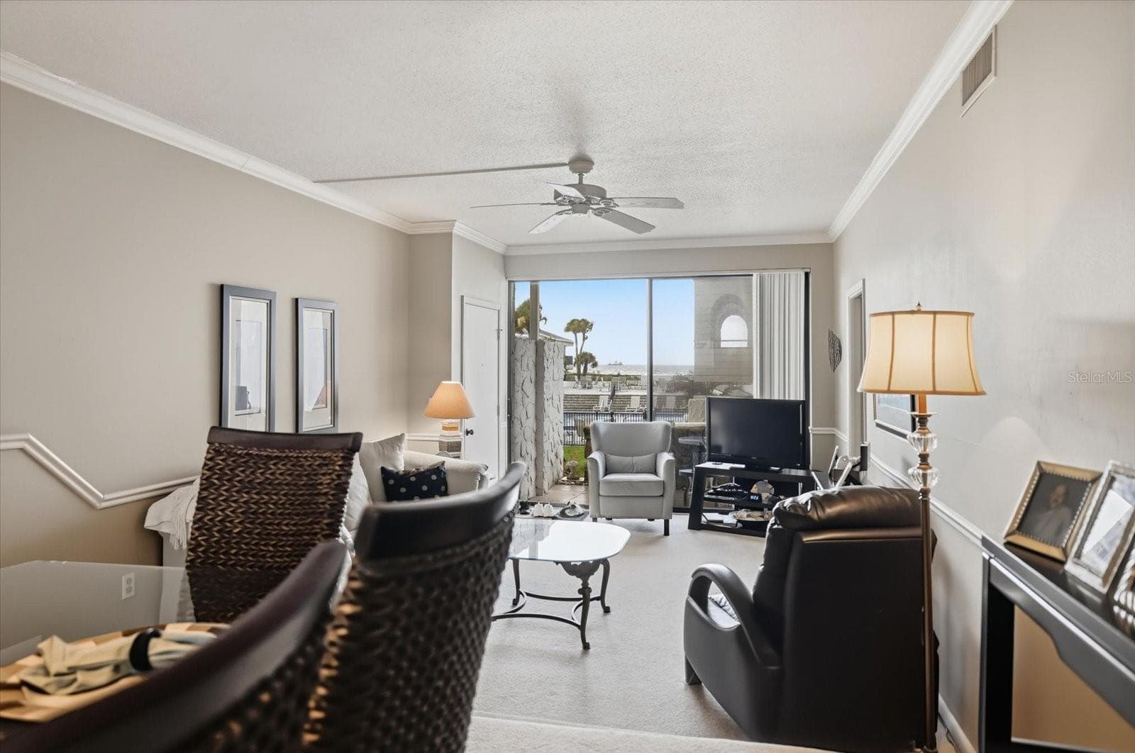 Dining room to Living Room, with a view! - 1555 TARPON CENTER DR #116, VENICE