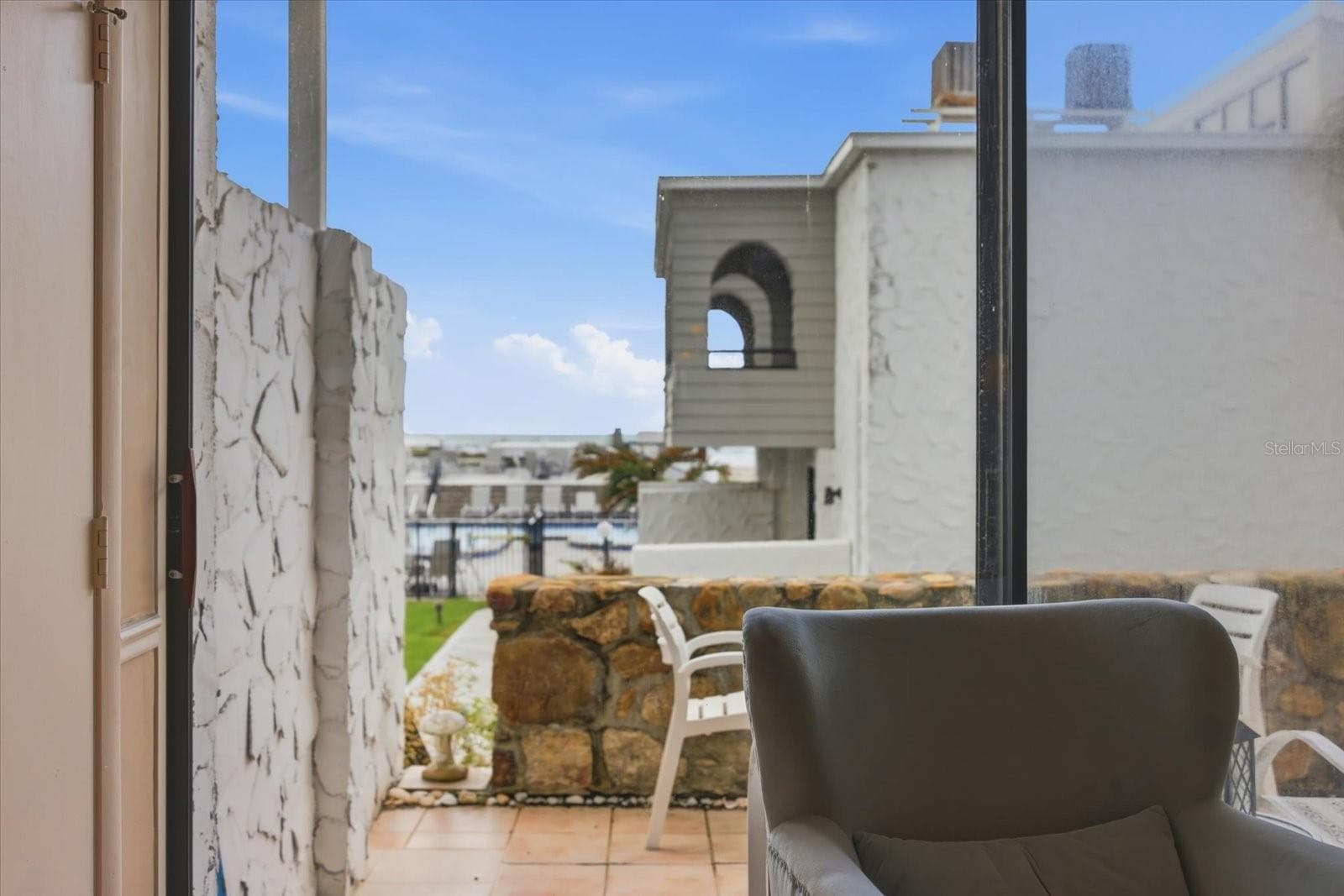 Front patio with Gulf views! - 1555 TARPON CENTER DR #116, VENICE