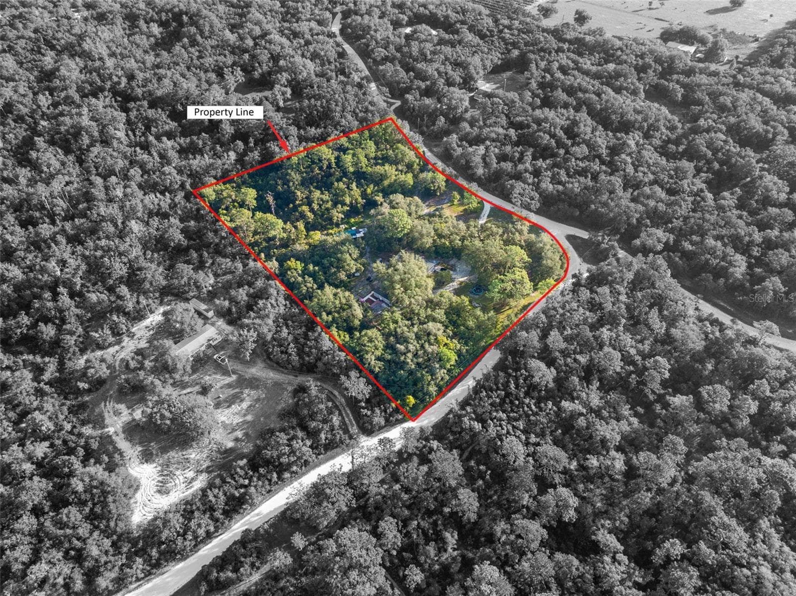 Aerial - 5 Acres - 3310 BOB CAT TRL, LAKE WALES