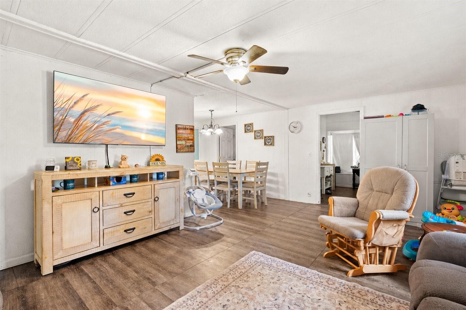 Living and Dining Rooms - 3310 BOB CAT TRL, LAKE WALES