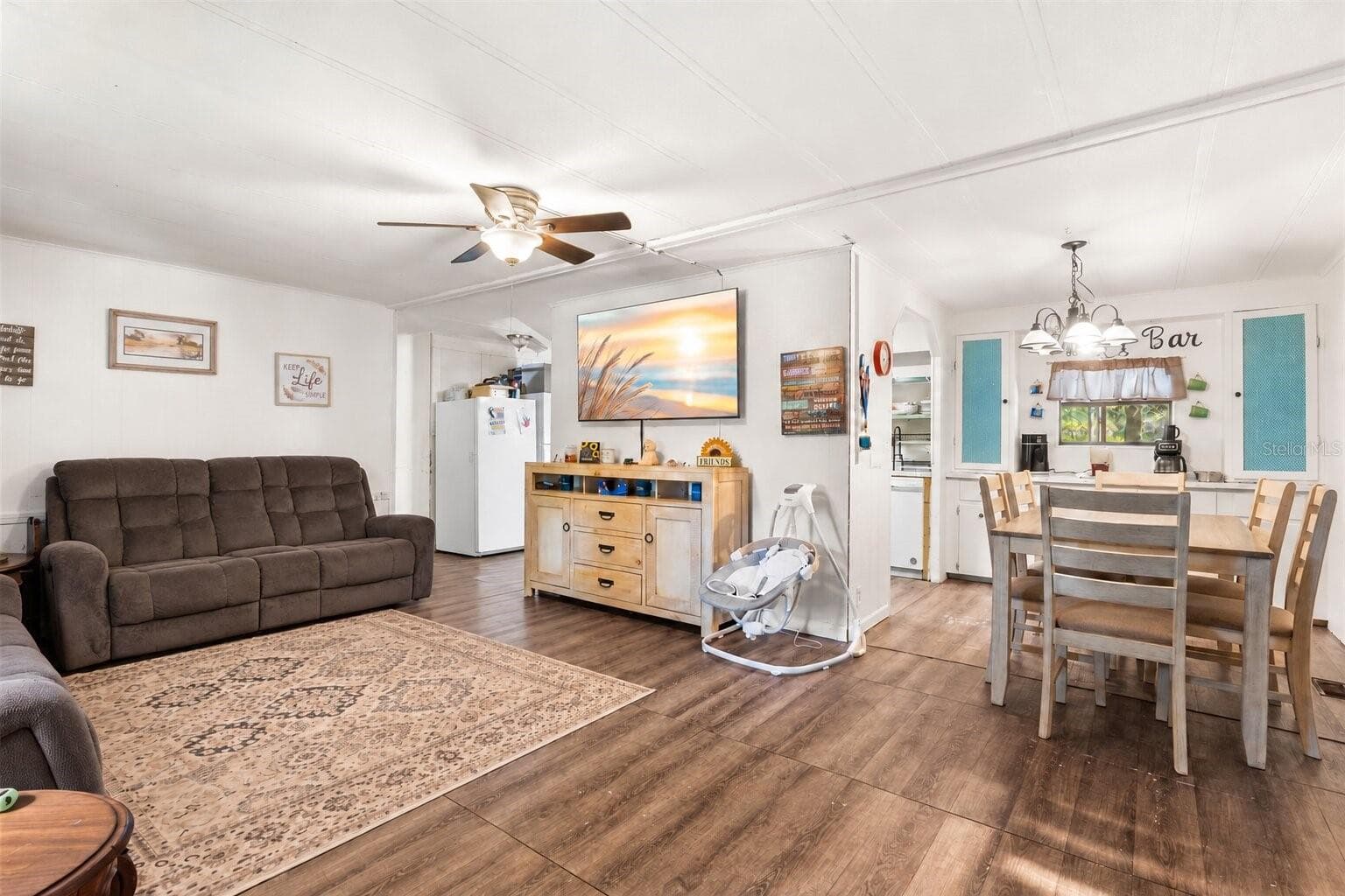 Living and Dining Rooms - 3310 BOB CAT TRL, LAKE WALES