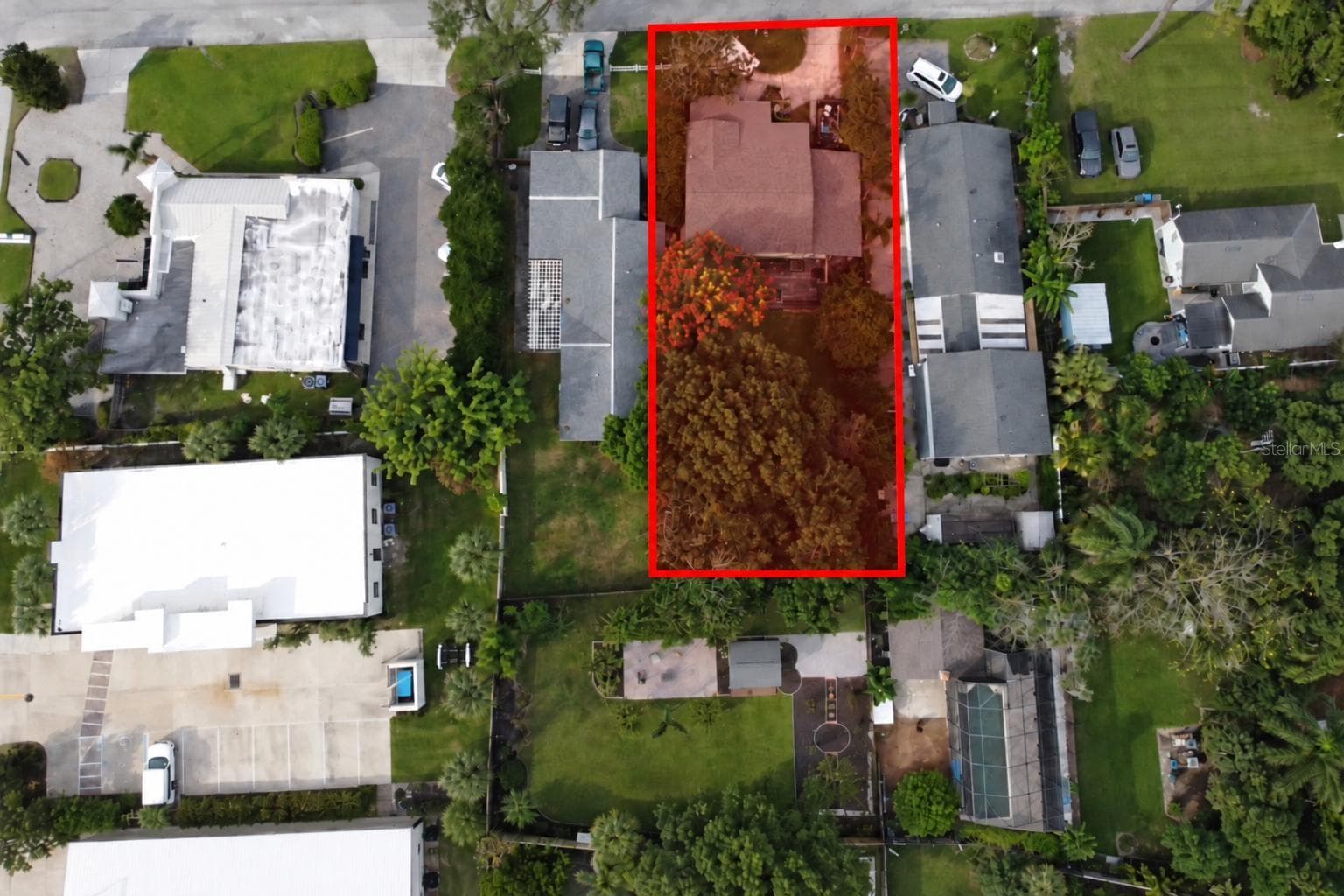 Aerial view of lot - 2640 BEVERLY AVE, WINTER PARK