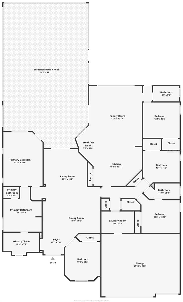Floor Plan - 1606 CHERRY LAKE WAY, LAKE MARY