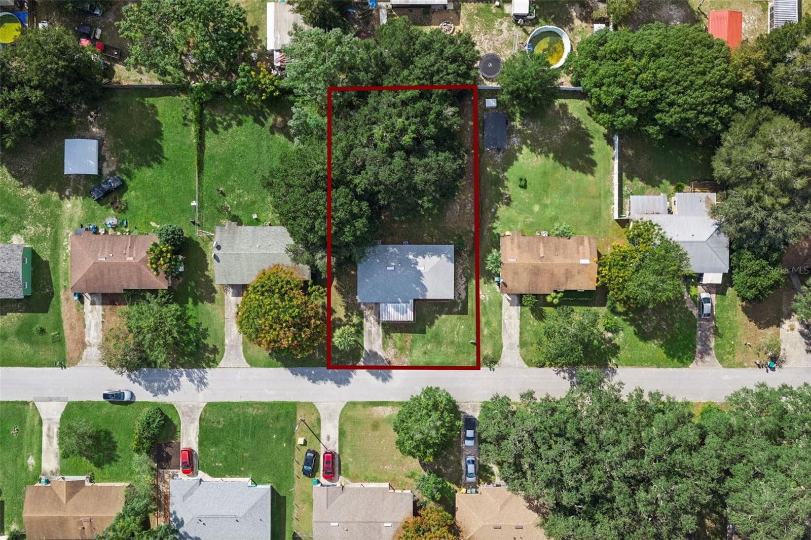 Property Boundary. - 416 WINNERS CIR, LADY LAKE
