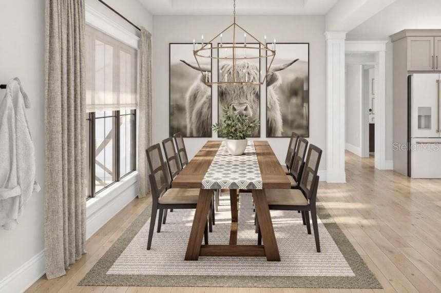 dining room - 19002 FREYA LN, DADE CITY