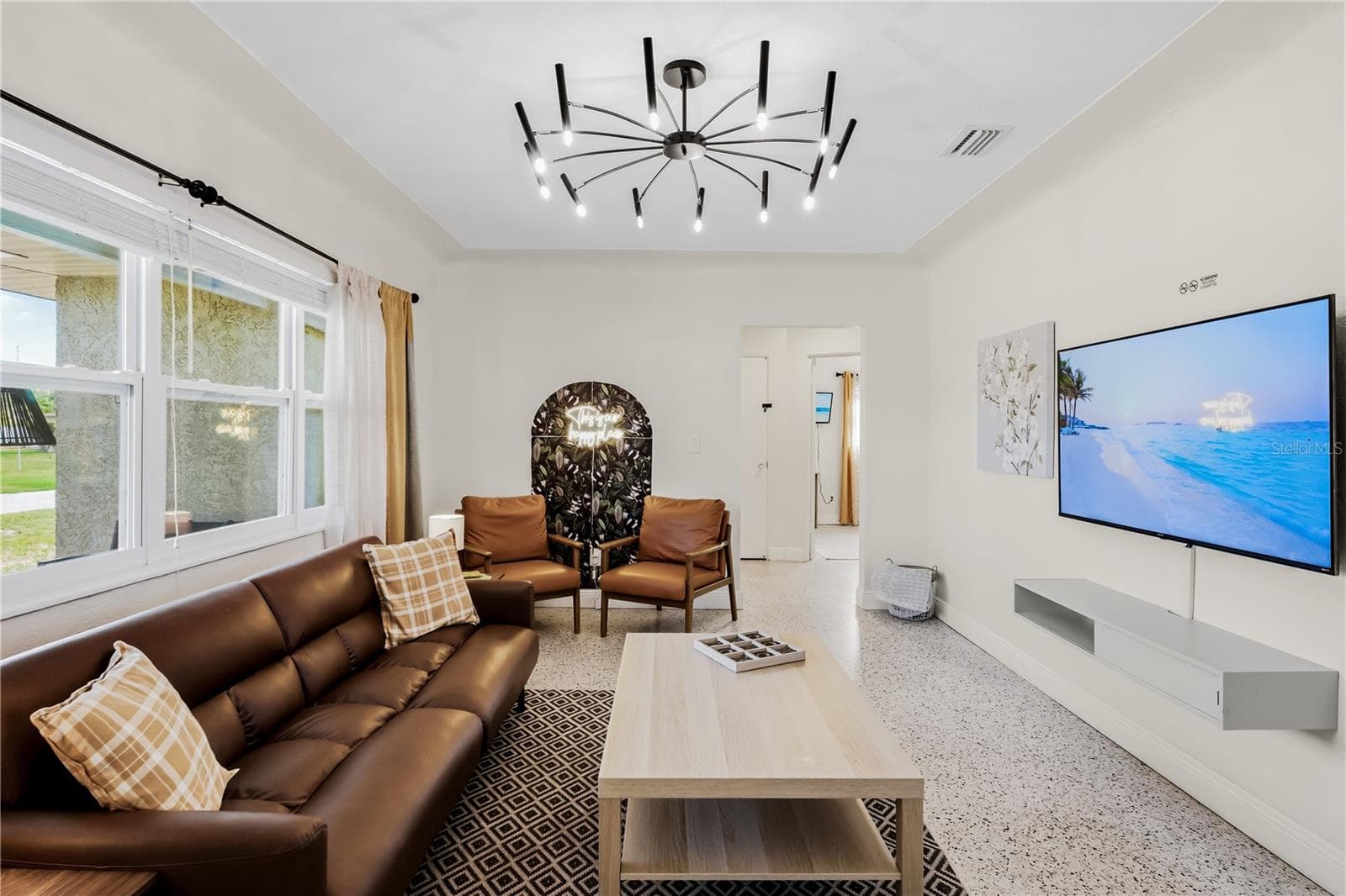 LIVING ROOM - 9948 51ST AVE N, ST PETERSBURG